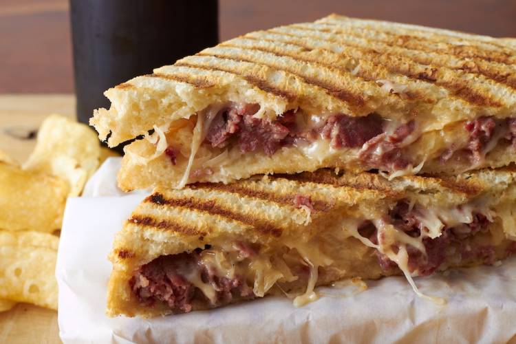 reuben panini