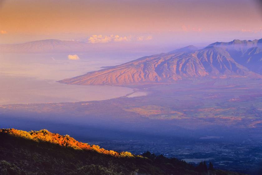 sunrise at Haleakalā state park
